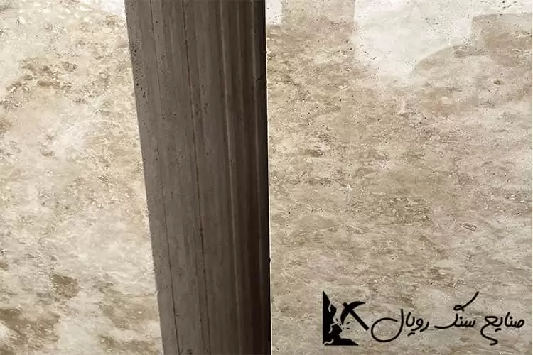 مقایسه قیمت نهایی و کلی سنگ تراورتن روشن و کرمی