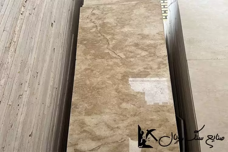 موارد استفاده از تراورتن با رنگ روشن و کرم